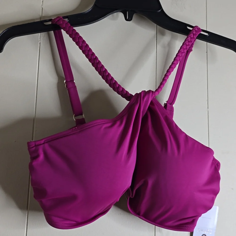 Women's Balconette Underwire Bikini Top Shade & Shore 36C - Picture 5 of 7